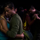 Two FARC members dance at a party during the group’s 10th guerrilla conference.